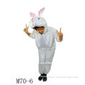 Factory For You Free Shipping Velutum Animal Costume For Kids,Rabbit,Mascot,0.7kg/pc